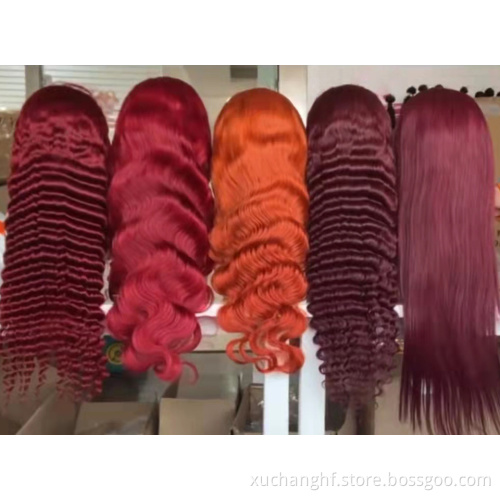 HF large stock 613 full lace wig, Brazilian 613 blonde full lace human hair wig,40 inch 613 virgin hair human hair wigs